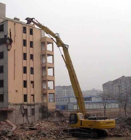 挖掘機(jī)拆樓臂，挖掘機(jī)拆樓臂廠家，挖掘機(jī)改裝拆樓臂