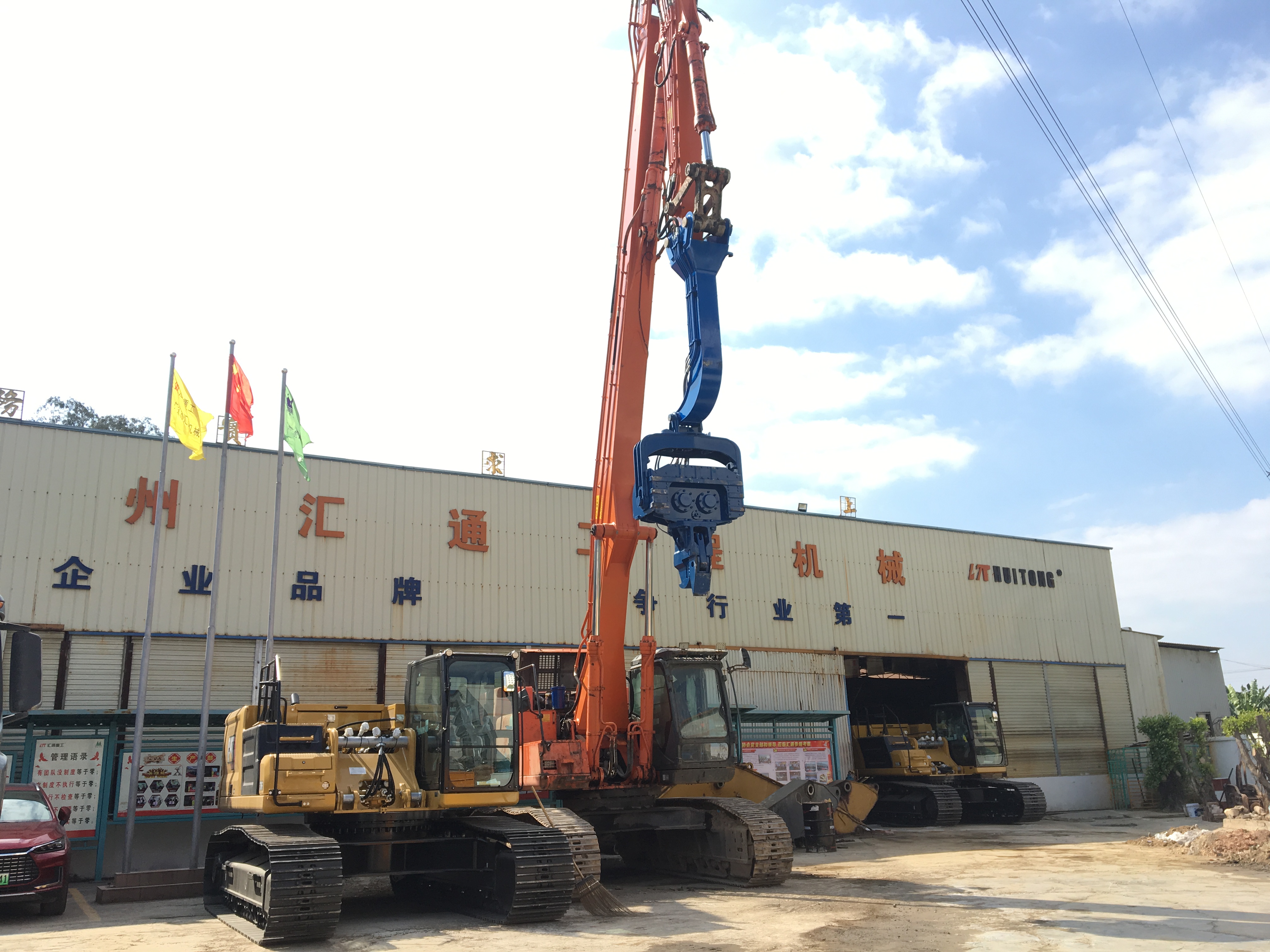 挖掘機(jī)打樁臂、打樁臂、挖掘機(jī)打樁臂廠家