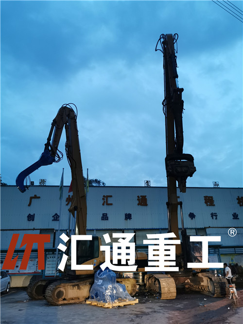 挖掘機(jī)打樁臂、打樁臂、打樁錘、挖掘機(jī)打樁臂廠家