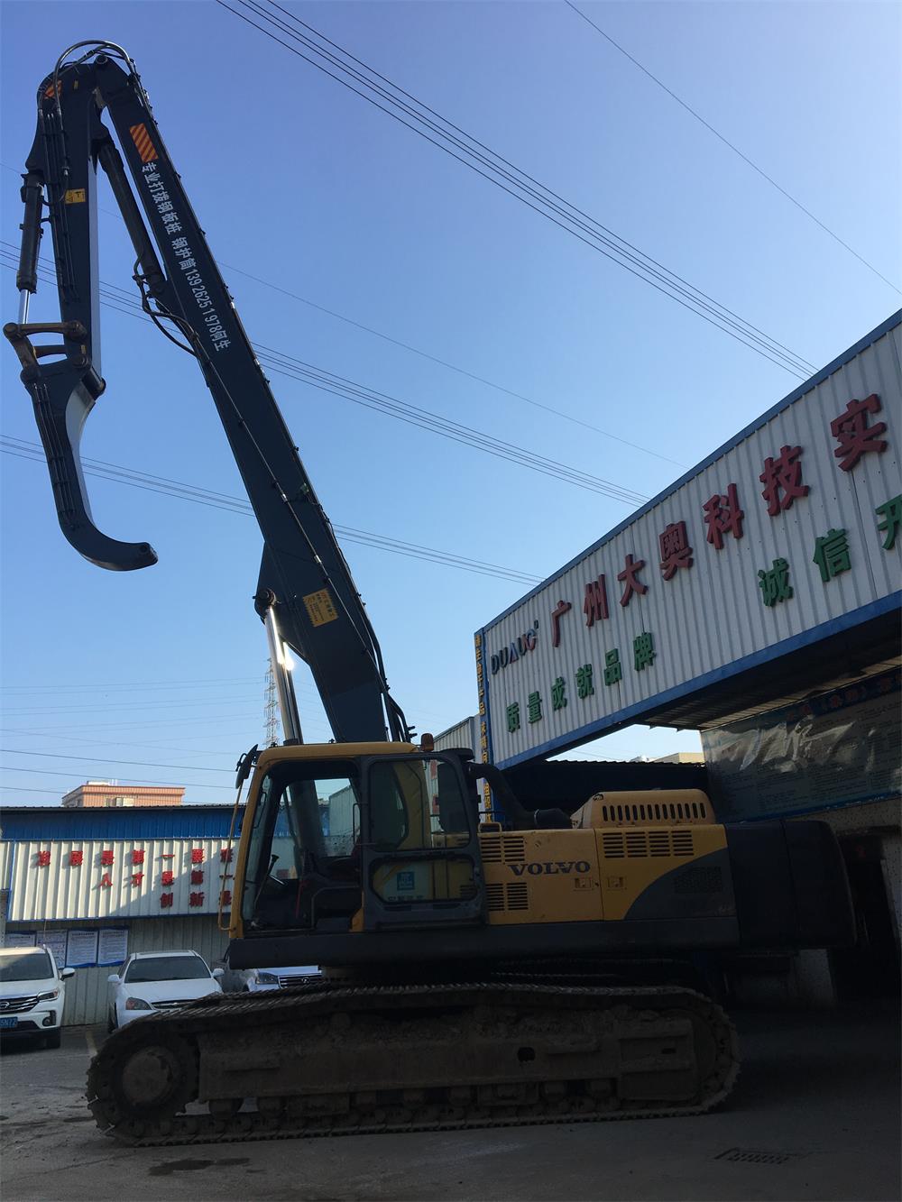 挖掘機(jī)打樁臂、打樁臂、打樁錘、挖掘機(jī)打樁臂廠家